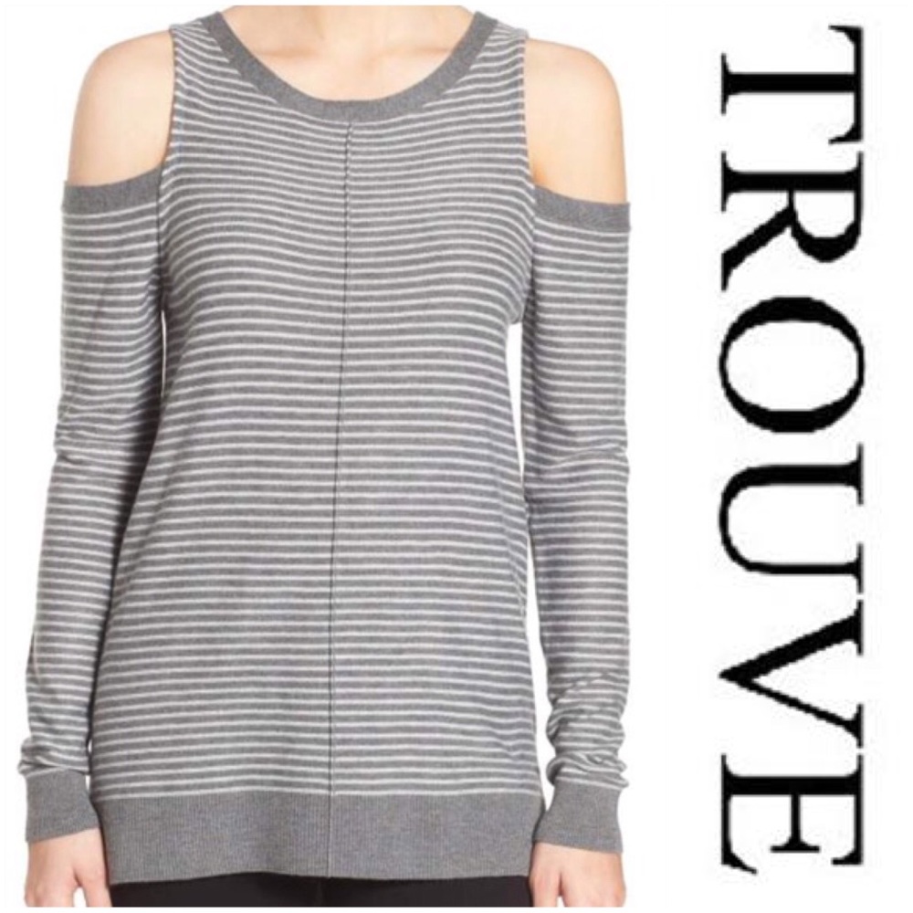 Trouvé Cold-Shoulder Sweater